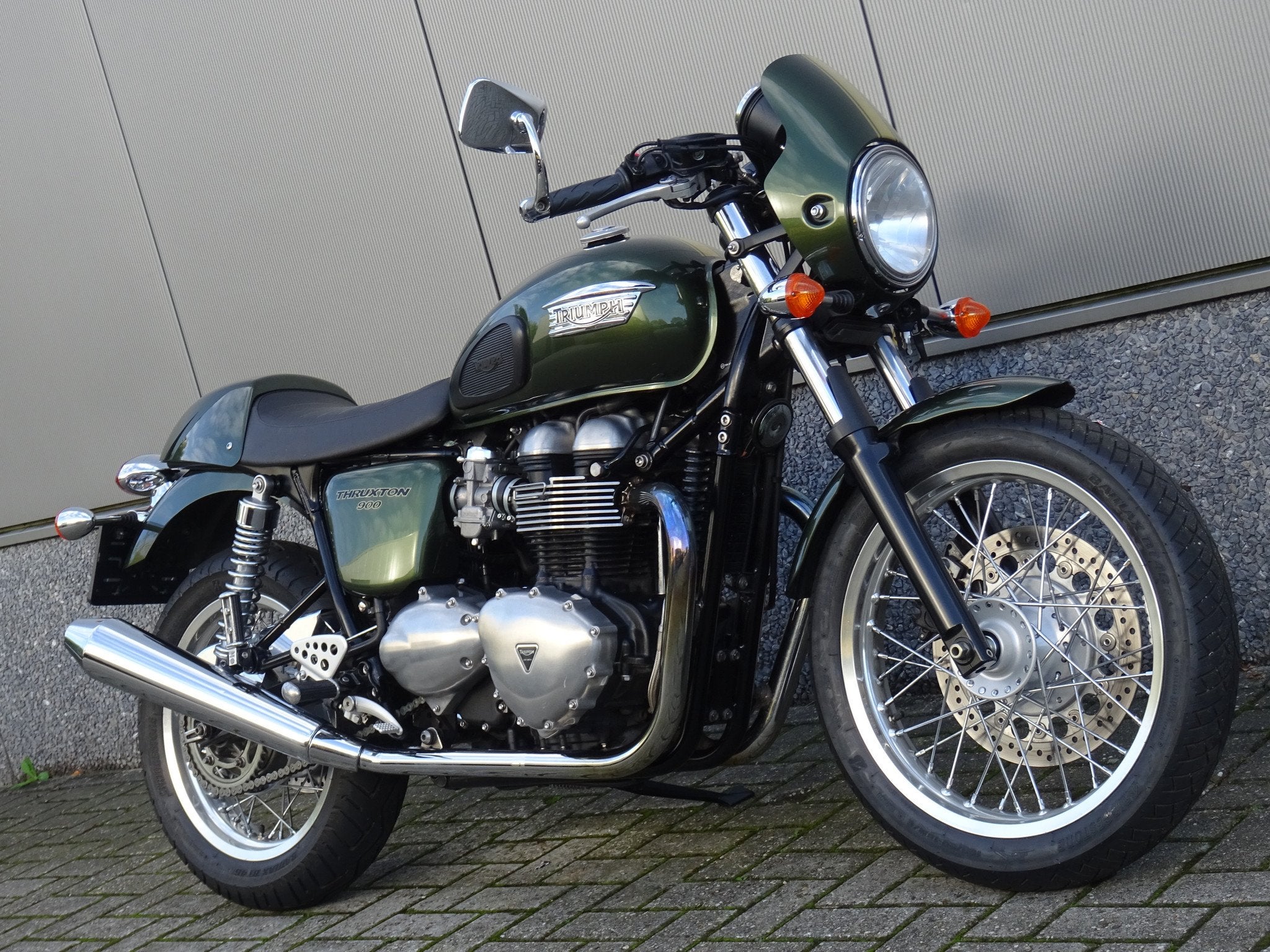 Triumph THRUXTON 900 (bj 2014), 900 cc, Naked bike, Gebruikt, Bedrijf