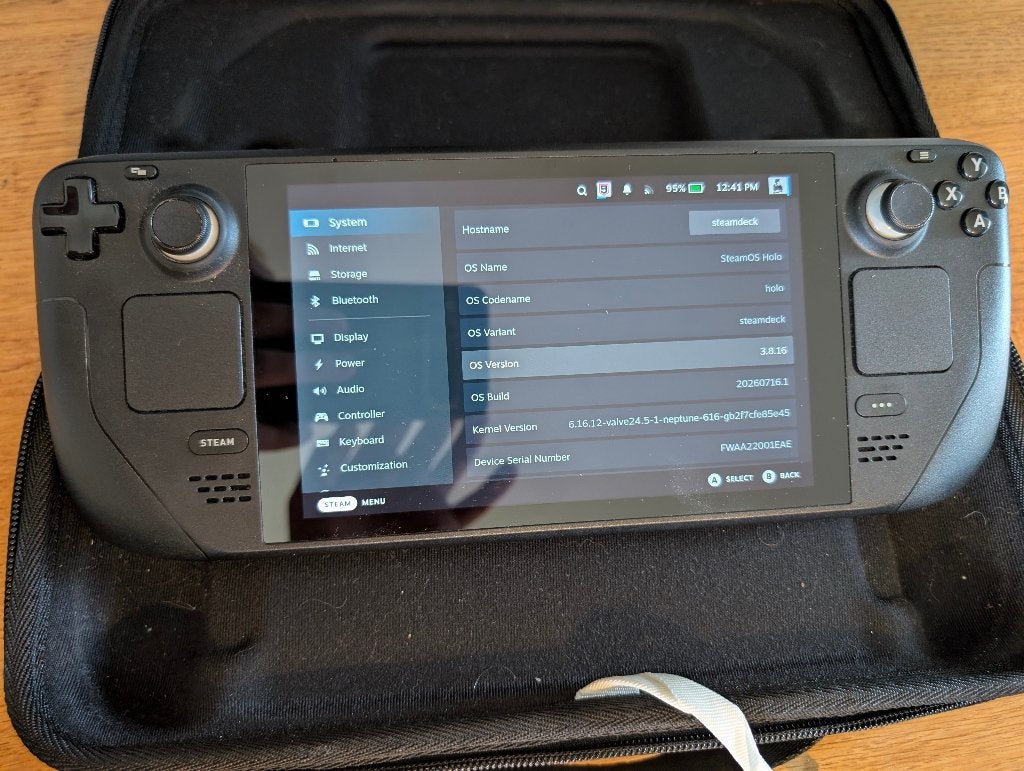 Steam deck LCD 256GB, Ophalen, Valve, Zo goed als nieuw