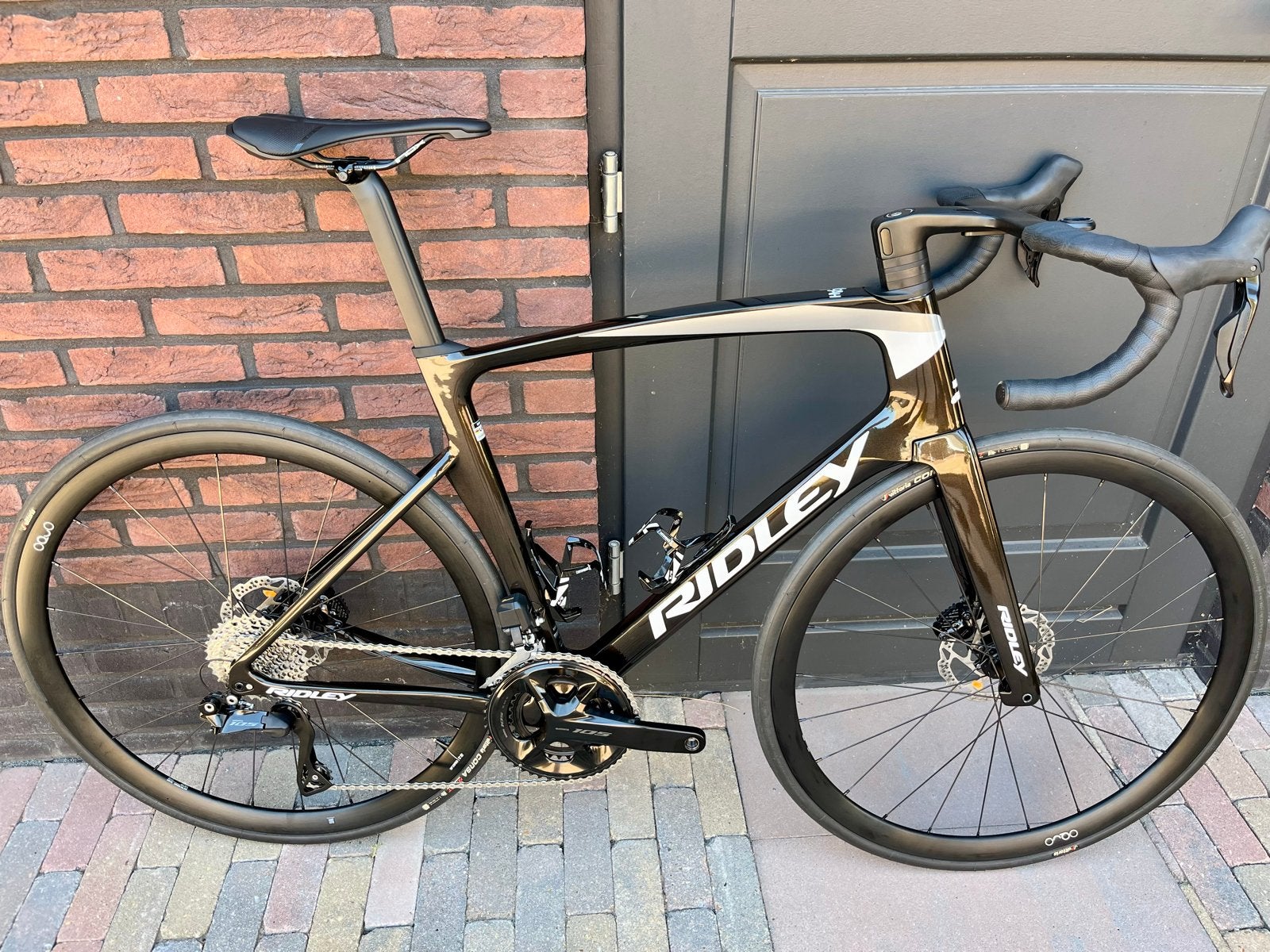 Ridley Noah Fast Disc 2022 M, Shimano 105 R7100 DI2 Nieuw, 28 inch, Carbon, Heren, Zo goed als nieuw