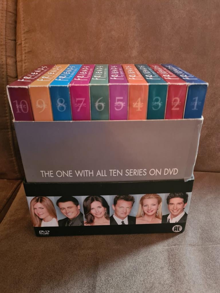 Friends Complete Serie 1-10 DVD Boxset, Alle leeftijden, Boxset, Ophalen of Verzenden, Zo goed als nieuw