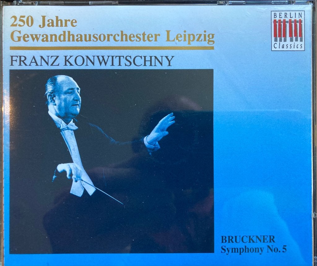 Bruckner | Symphony No. 5 | Konwitschny (2 cd), Ophalen of Verzenden, Romantiek, Gebruikt, Orkest of Ballet