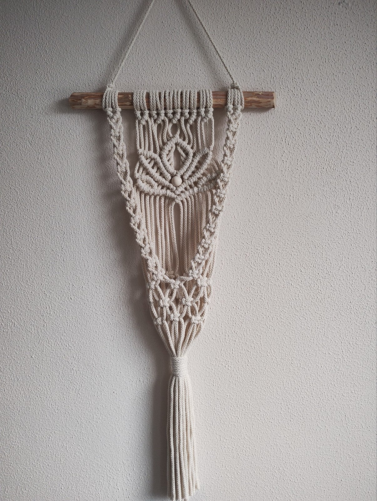 Handgemaakte macramé plantenhanger. Sisters Forever., Ophalen of Verzenden, Nieuw