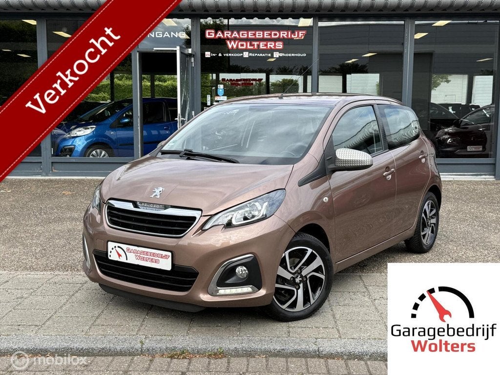 Peugeot 108 1.2 VTi Allure KEYLESS NIEUWE DIST RIEM NW APK, Auto's, Peugeot, Voorwielaandrijving, Gebruikt, Zwart, 1199 cc