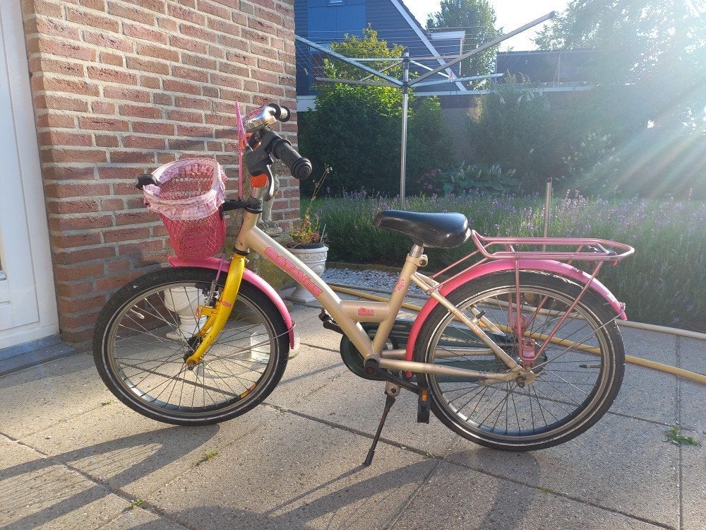 Batavus Koala Meisjesfiets 20 inch, Fietsen en Brommers, Ophalen, Terugtraprem, Gebruikt, Batavus