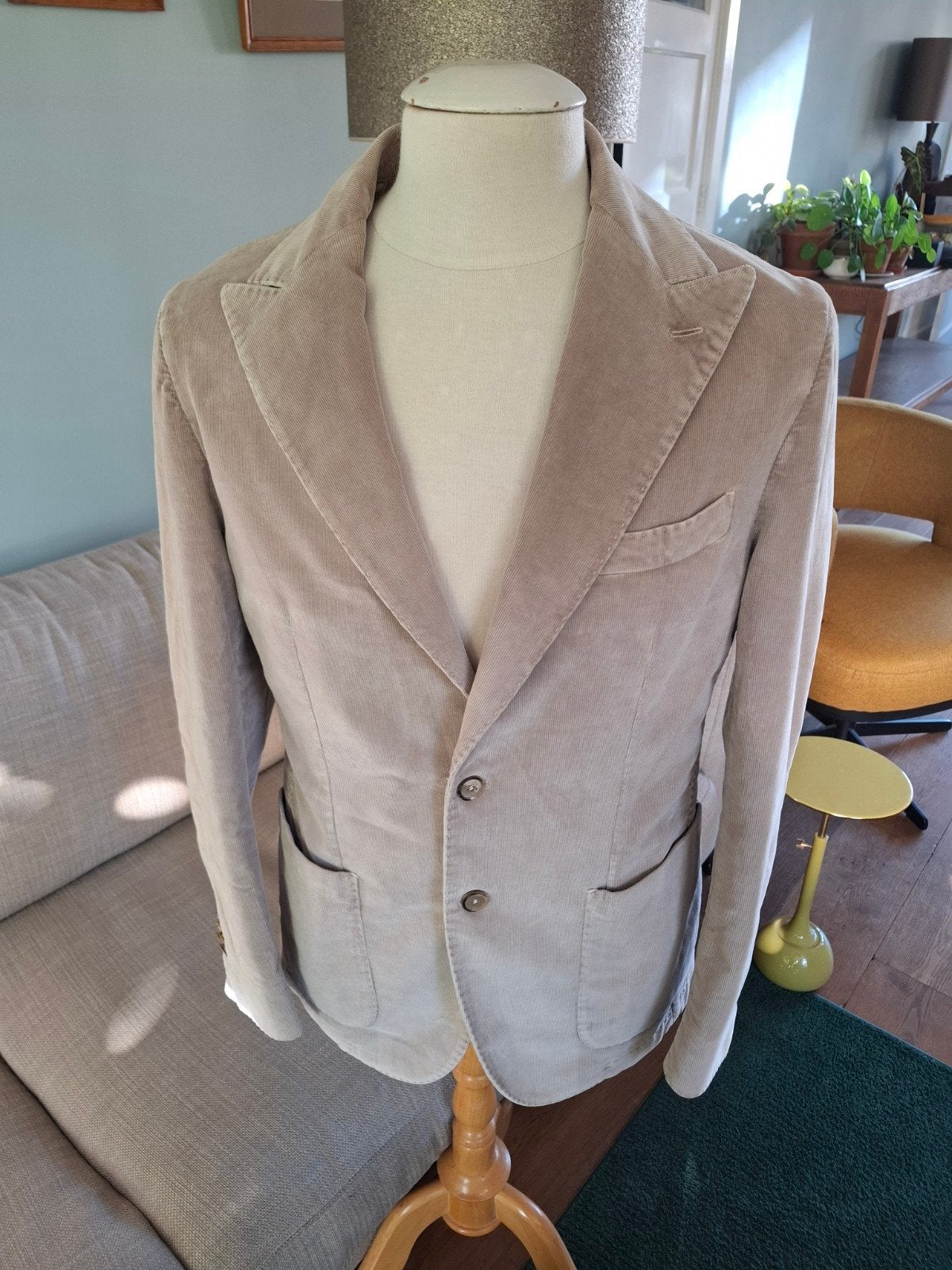 mooie rib blazer van L.B.M 1911 maat 50, Ophalen of Verzenden, Zo goed als nieuw, Maat 48/50 (M), Lbm 1911