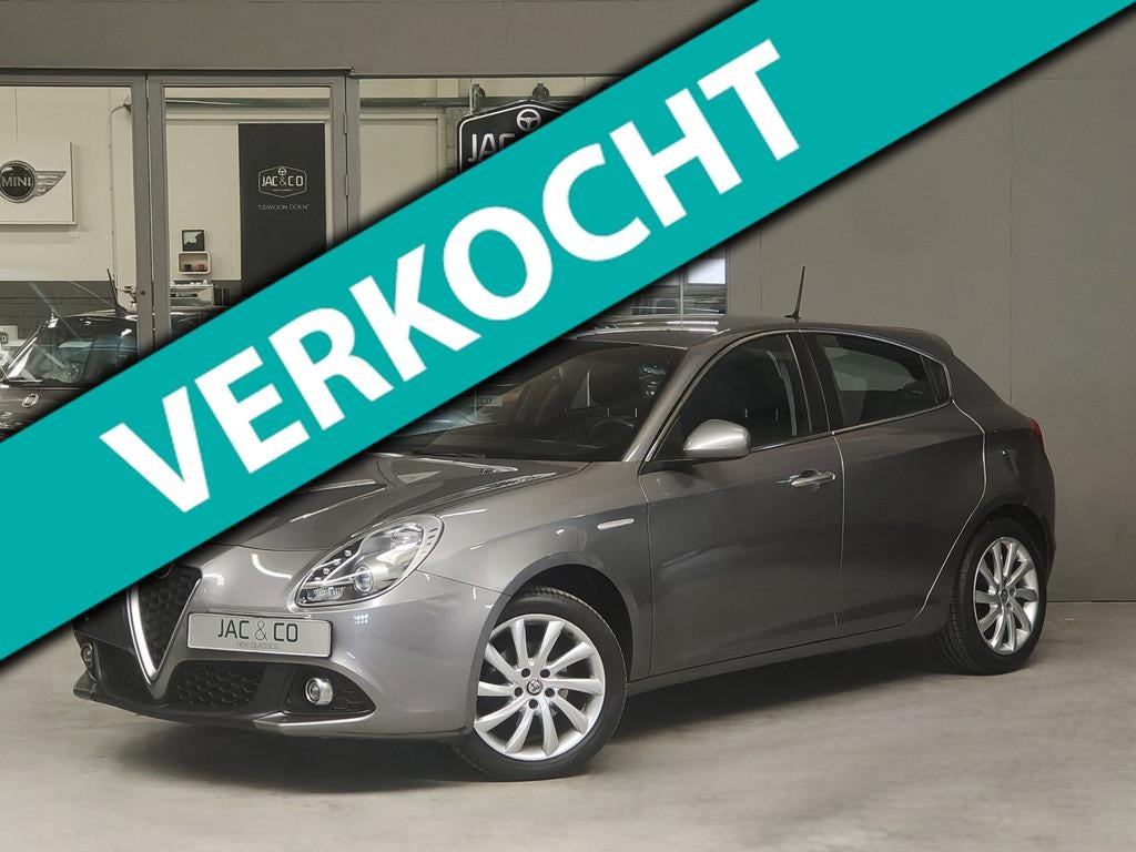 Alfa Romeo Giulietta 1.4T Sprint Vol leder / Carplay / Led, Auto's, Alfa Romeo, Gebruikt, USB, Bedrijf, Handgeschakeld