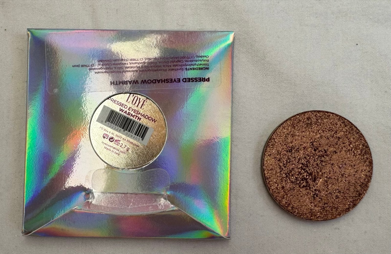 L'oye oogschaduw: buttachrome warmth - Nieuw in verpakking, Ogen, Bruin, Nieuw, Ophalen of Verzenden