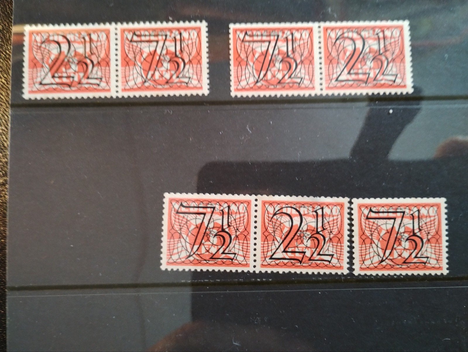 Guilloche Traliezegels uit 1940., Ophalen of Verzenden