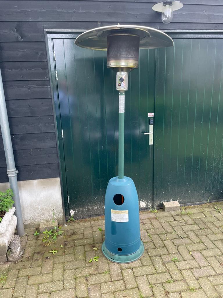 Terrasverwarmer op gas, Ophalen, Zo goed als nieuw