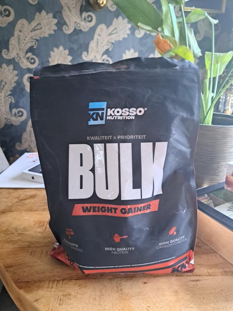 Kosso nutrition bulk weight gainer, Ophalen of Verzenden