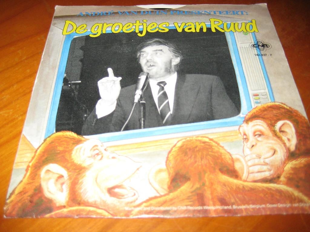 André van Duin: De groetjes van Ruud, Ophalen of Verzenden, Zo goed als nieuw, Nederlandstalig