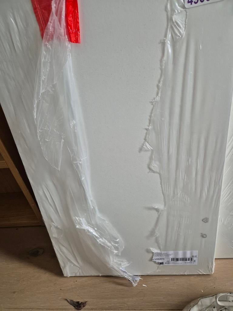 Ikea Utrusta plank 60x60, Ophalen, 60 tot 150 cm, Radiator, 30 tot 80 cm
