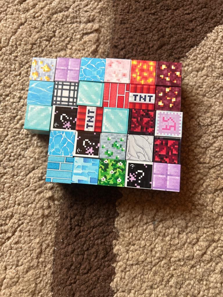 28 Leuke Minecraft magneetjes, Ophalen, Gebruikt, Jongen of Meisje