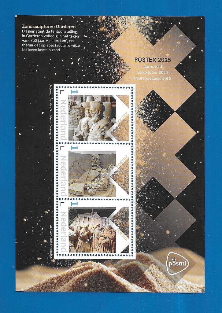 Beurspostzegels Postex nr. 2 - 2025 (postzegelvel), Postzegels en Munten, Postzegels | Nederland, Verzenden, Na 1940, Postfris