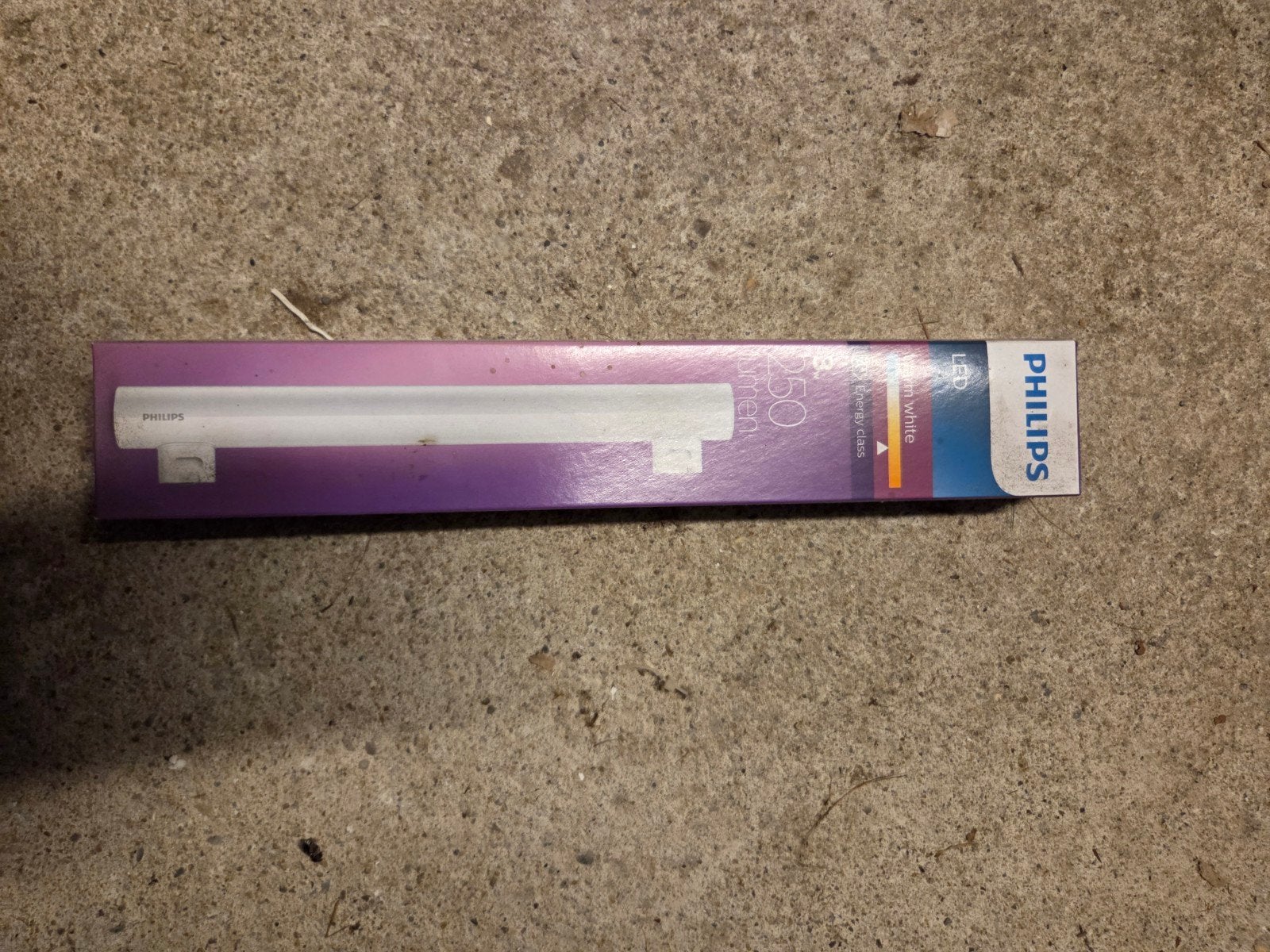 2 stuks Philips LED Lamp T30 2W S14S 220-240V 2700K Warm Wit, Wit, Kunststof, Philips, Nieuw
