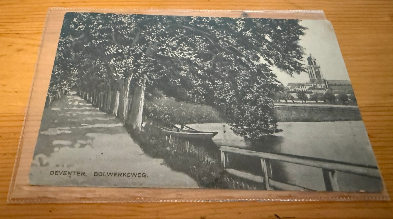 Ansichtkaart Deventer Bolwerksweg, Ophalen of Verzenden, Voor 1920, Overijssel