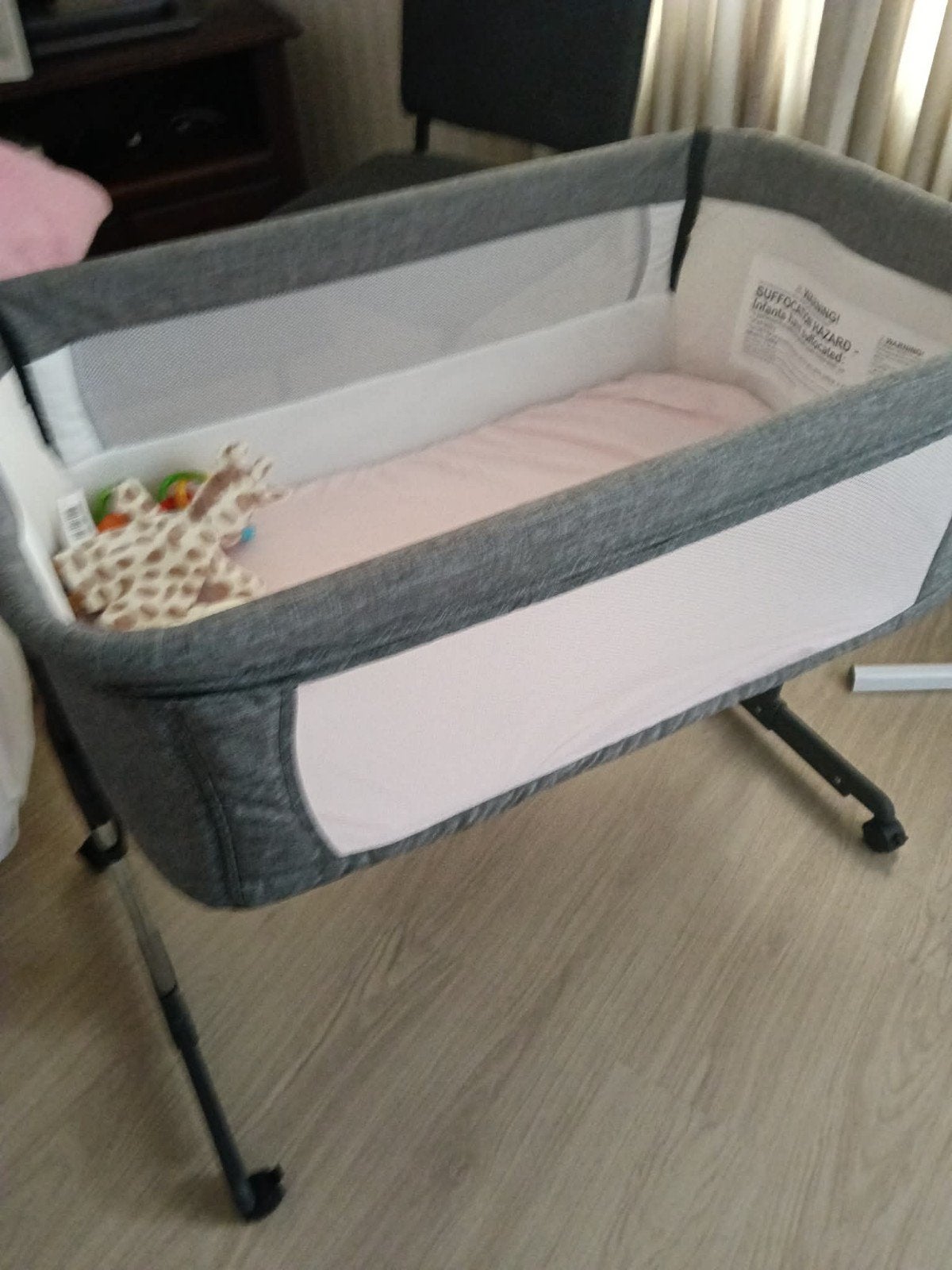 Co-sleeper wieg - ideaal voor pasgeborenen, Ophalen, Verstelbaar, 190 cm of minder, Zo goed als nieuw