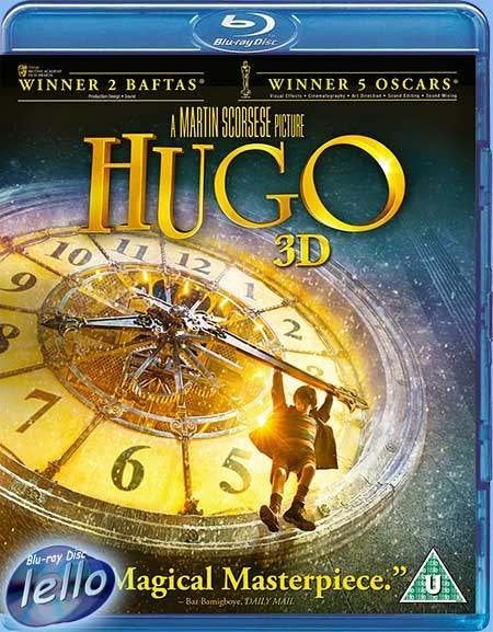 Blu-ray 3D: Hugo (2011 Ben Kingsley, Sacha Baron Cohen) UK, Ophalen of Verzenden, Nieuw in verpakking, 3D Blu-ray, Avontuur