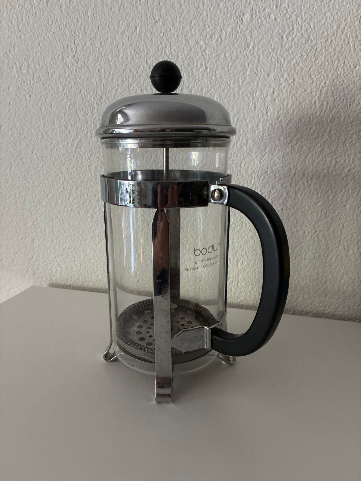 Bodum French Press Koffiezetter - Zo goed als nieuw, Ophalen, Overige modellen, Gemalen koffie, Zo goed als nieuw