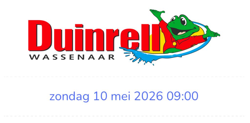 Duinrell kaartje, Eén persoon, Ticket of Toegangskaart