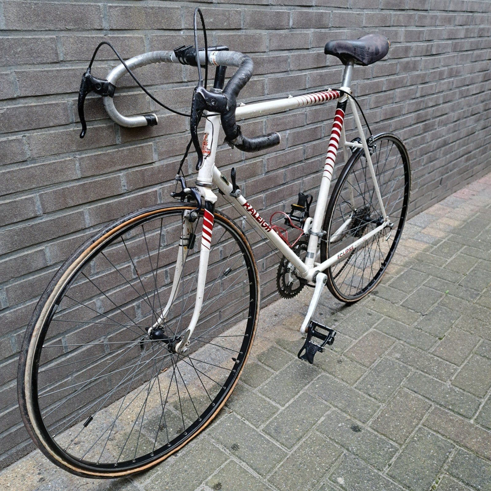 Raleigh racefiets - Reynolds 501 - Vintage Framemaat 57, Fietsen en Brommers, Fietsen | Racefietsen, Gebruikt, Staal, 53 tot 57 cm