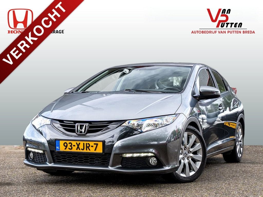 Honda Civic 1.8 GT automaat 5 deurs | NL auto | All Season b, Auto's, Honda, Automaat, Euro 5, Stof, Gebruikt