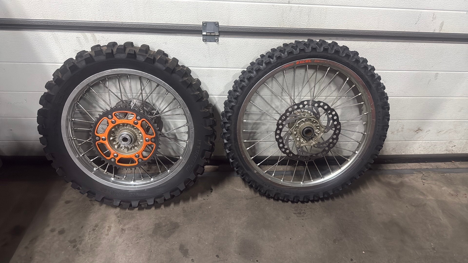 Enduro wielen KTM Husqvarna Gas-Gas 18/21” origineel, Motoren, Onderdelen | Merk-onafhankelijk, Ophalen, Gebruikt
