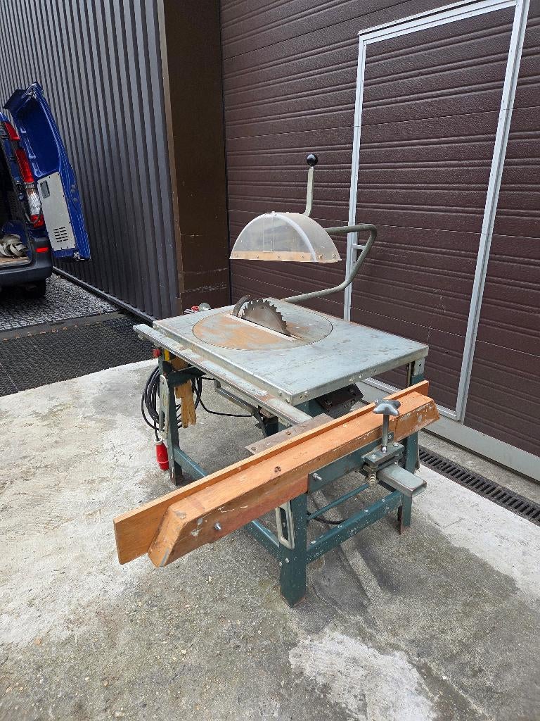 zaagtafel gjerde bouwzaag 1603 400 volt, Doe-het-zelf en Verbouw, Gereedschap | Zaagmachines, Gebruikt, Cirkelzaag, 70 mm of meer