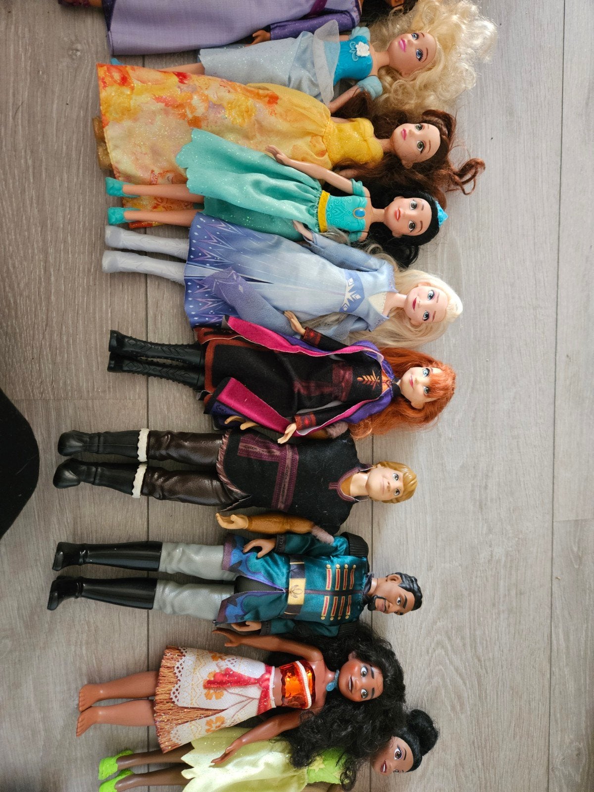 Grote collectie Disney Barbie poppen, Ophalen of Verzenden, Gebruikt, Barbie