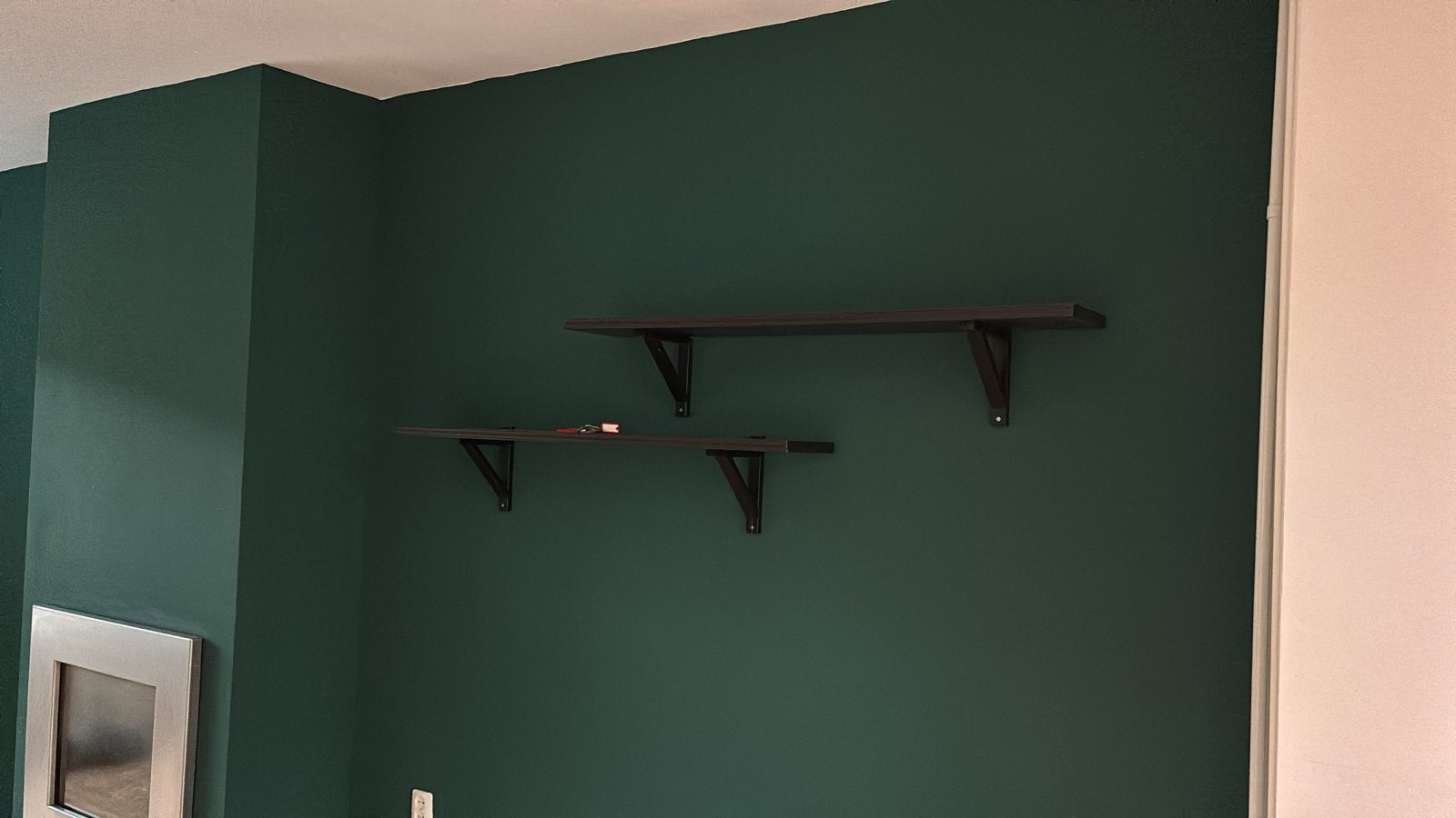IKEA Bergshult plankjes met houders, Ophalen, Gebruikt