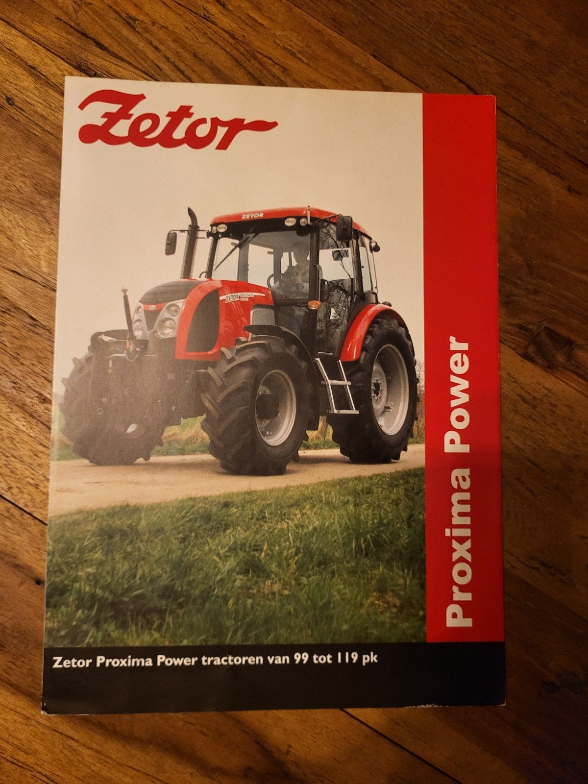 tractor folder Zetor Proxima Power, Ophalen of Verzenden