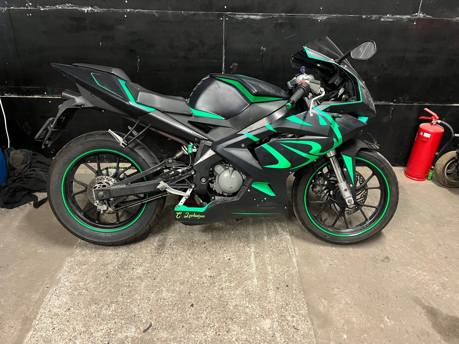 Aprilia rs 50 2008 lichte opknappertje, Gebruikt, Ophalen of Verzenden, ., Aprilia