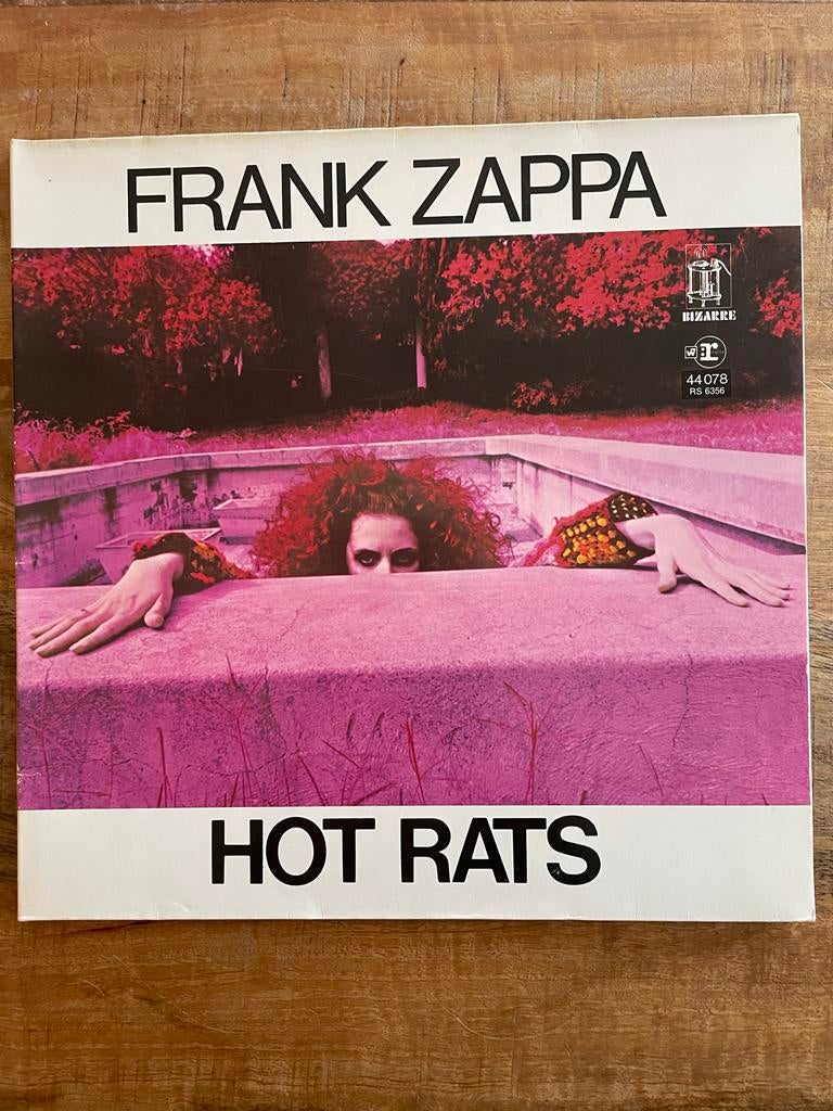 Frank Zappa - Hot Rats vinyl, Cd's en Dvd's, Vinyl | Rock, Ophalen of Verzenden, Gebruikt, 12 inch, Progressive