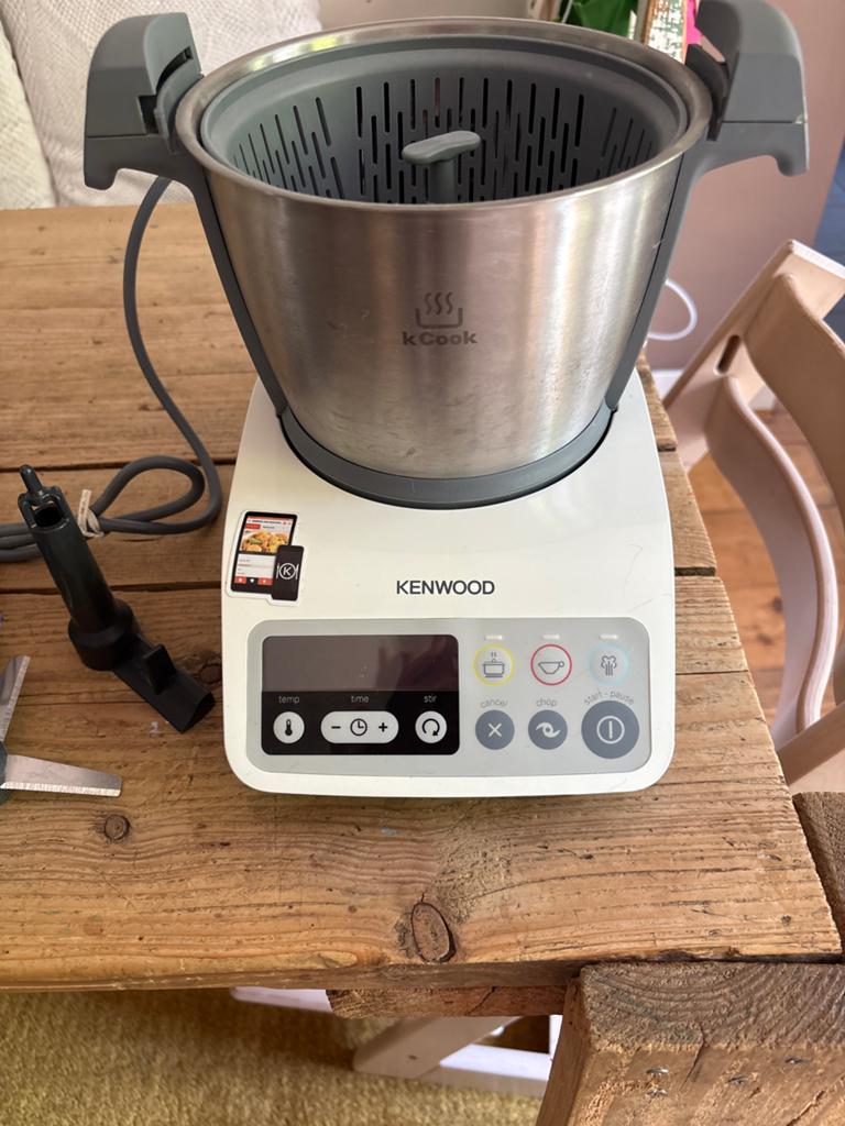 Kenwood kCook CCC200WH - Compacte Keukenmachine, Witgoed en Apparatuur, Keukenmixers, Gebruikt, 1 tot 2 liter, 3 snelheden of meer