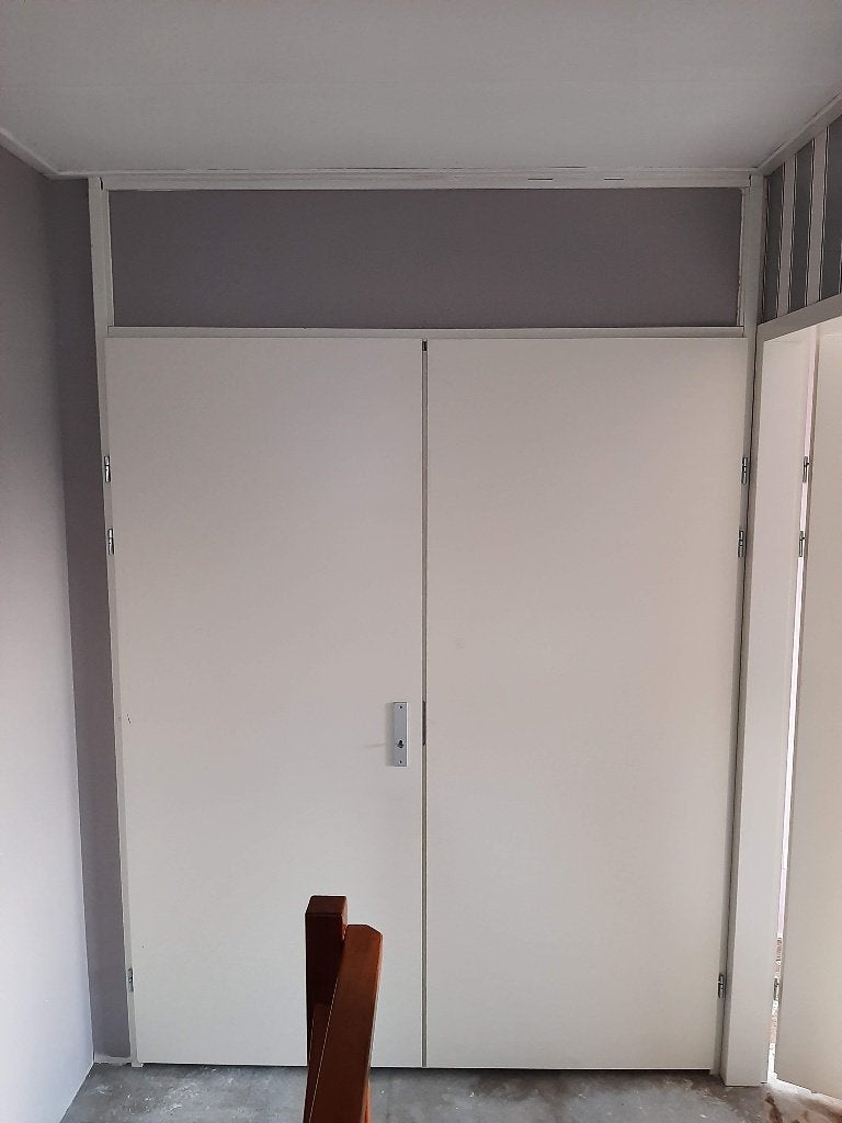 Partij witte binnendeuren 15 stuks, Doe-het-zelf en Verbouw, Deuren en Horren, Gebruikt, 80 tot 100 cm, Binnendeur, 200 tot 215 cm