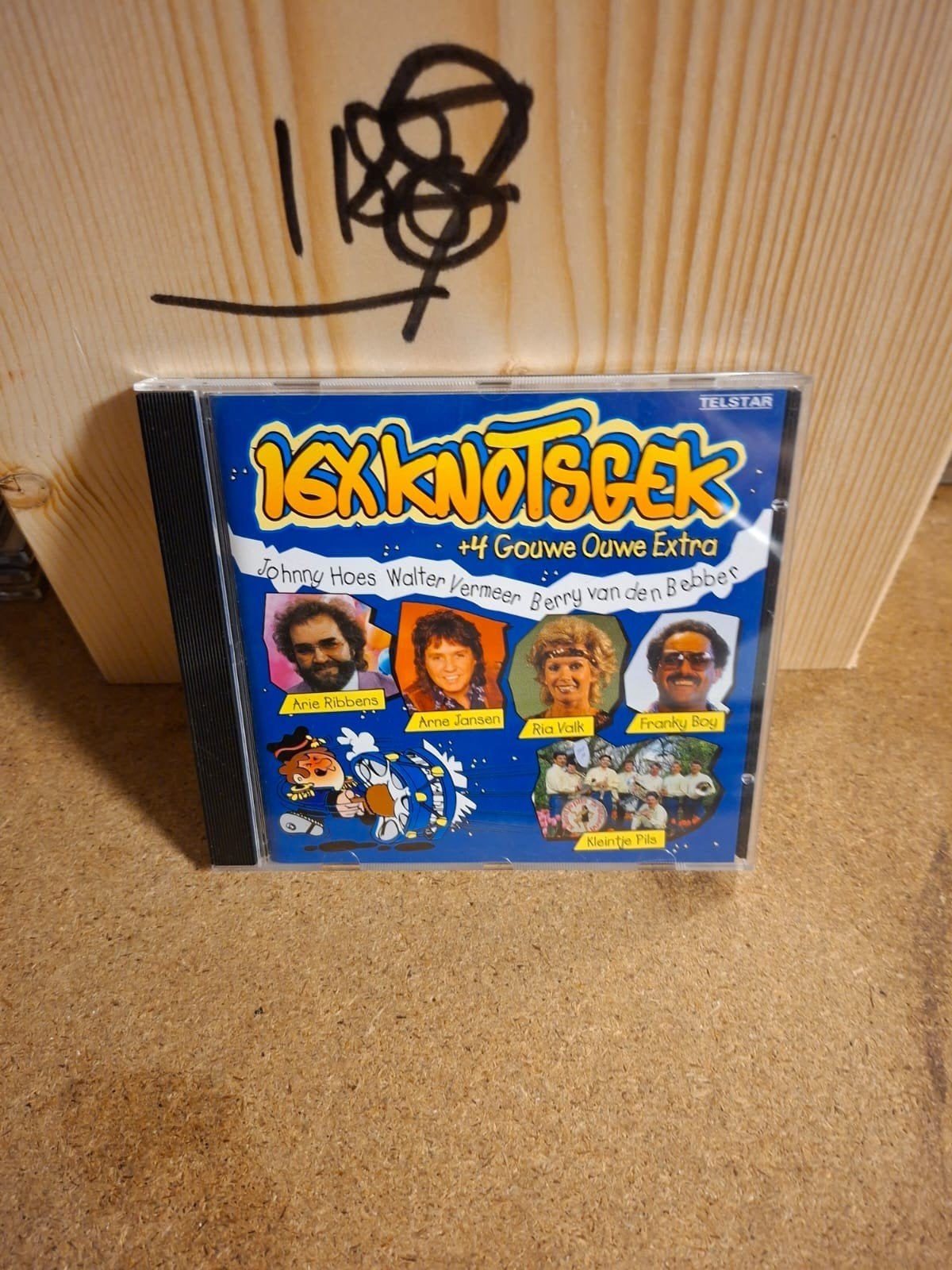 16x Knotsgek +4 Gouwe Ouwe Extra CD - Diverse Artiesten, Ophalen of Verzenden, Gebruikt, Feestmuziek, Verzamelalbum