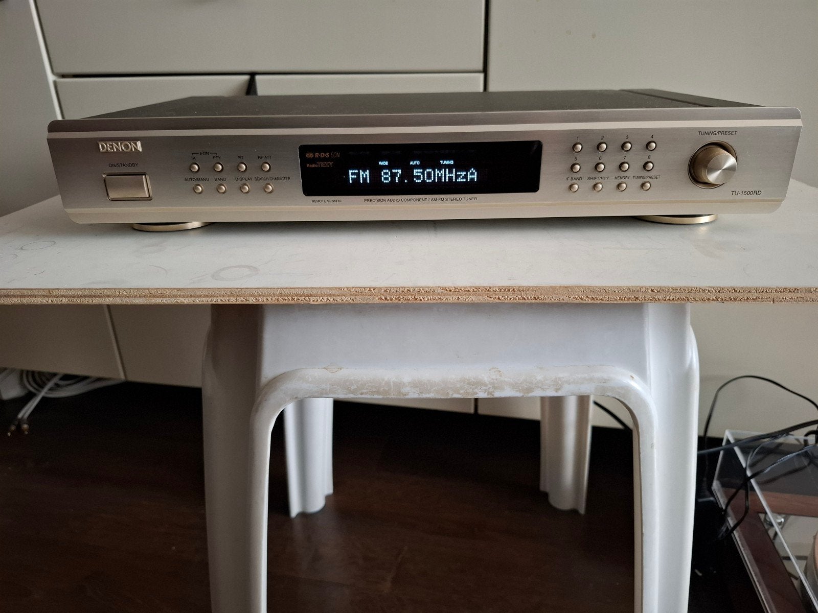 Denon TU 1500RD, Ophalen
