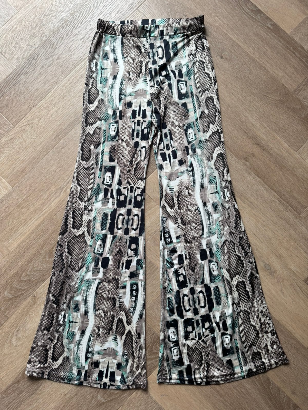 Dames flair stretch broek maat S/M, Ophalen of Verzenden, Zo goed als nieuw, Maat 36 (S), Lang