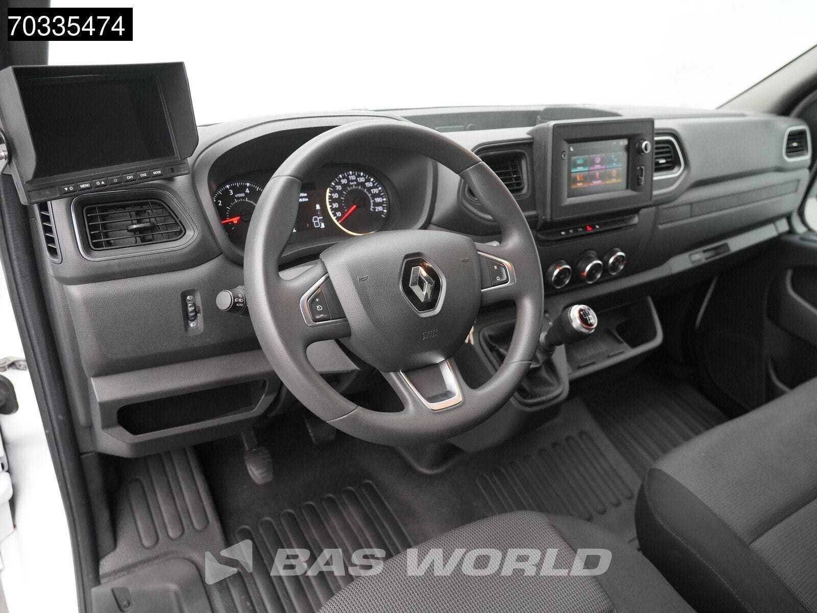 Renault Master 145PK Lowliner Bakwagen LED Navi Airco Cruise, 145 pk, Stof, Gebruikt, Euro 6