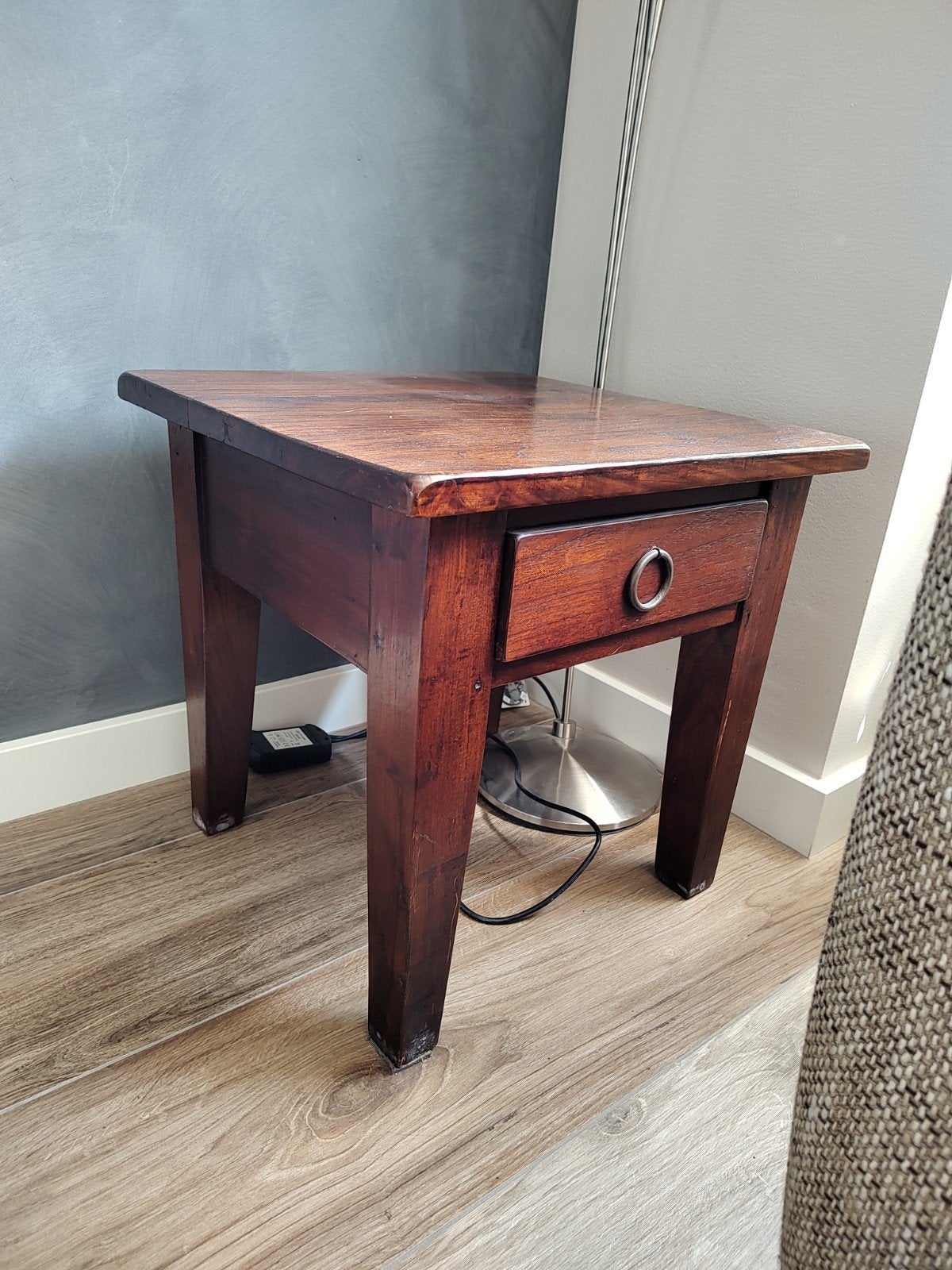 Bijzettafel, Ophalen, Gebruikt, Rond, Minder dan 55 cm