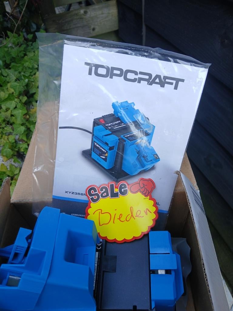 Messen  en  boren  slijper, Ophalen, Nieuw, Minder dan 700 watt, Haakse handslijpmachine