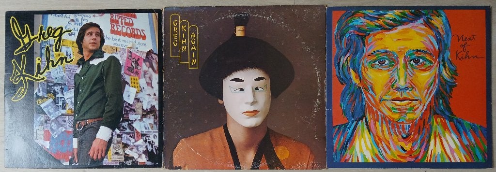3 LP's van Greg Kihn, LP, Gebruikt, Overige genres, Ophalen of Verzenden