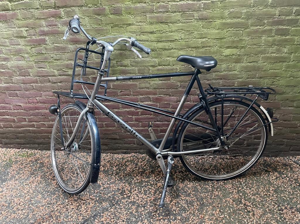 Gazelle Impala, herenfiets, Fietsen en Brommers, Fietsen | Heren | Herenfietsen, Ophalen, Versnellingen, Zo goed als nieuw, 65 cm of meer