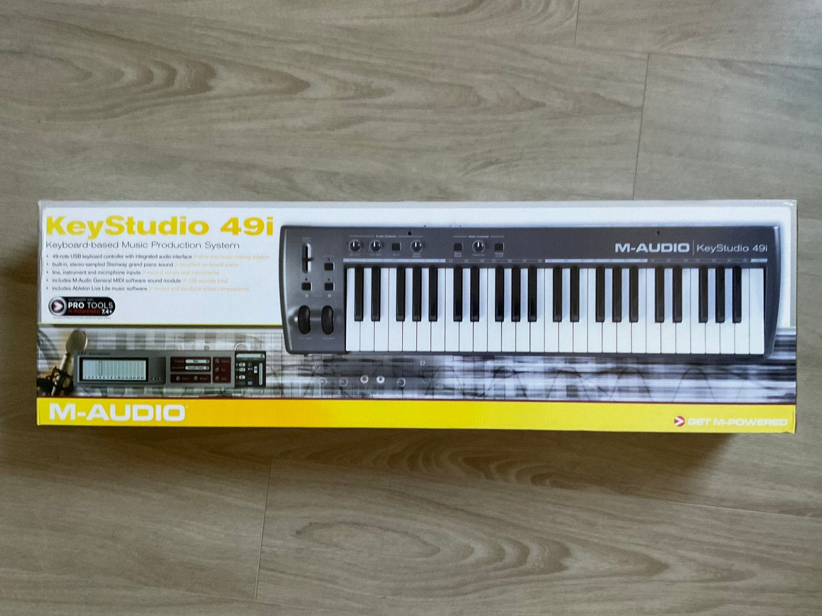 Studio keybord M-Audio 49i, Ophalen, Zo goed als nieuw