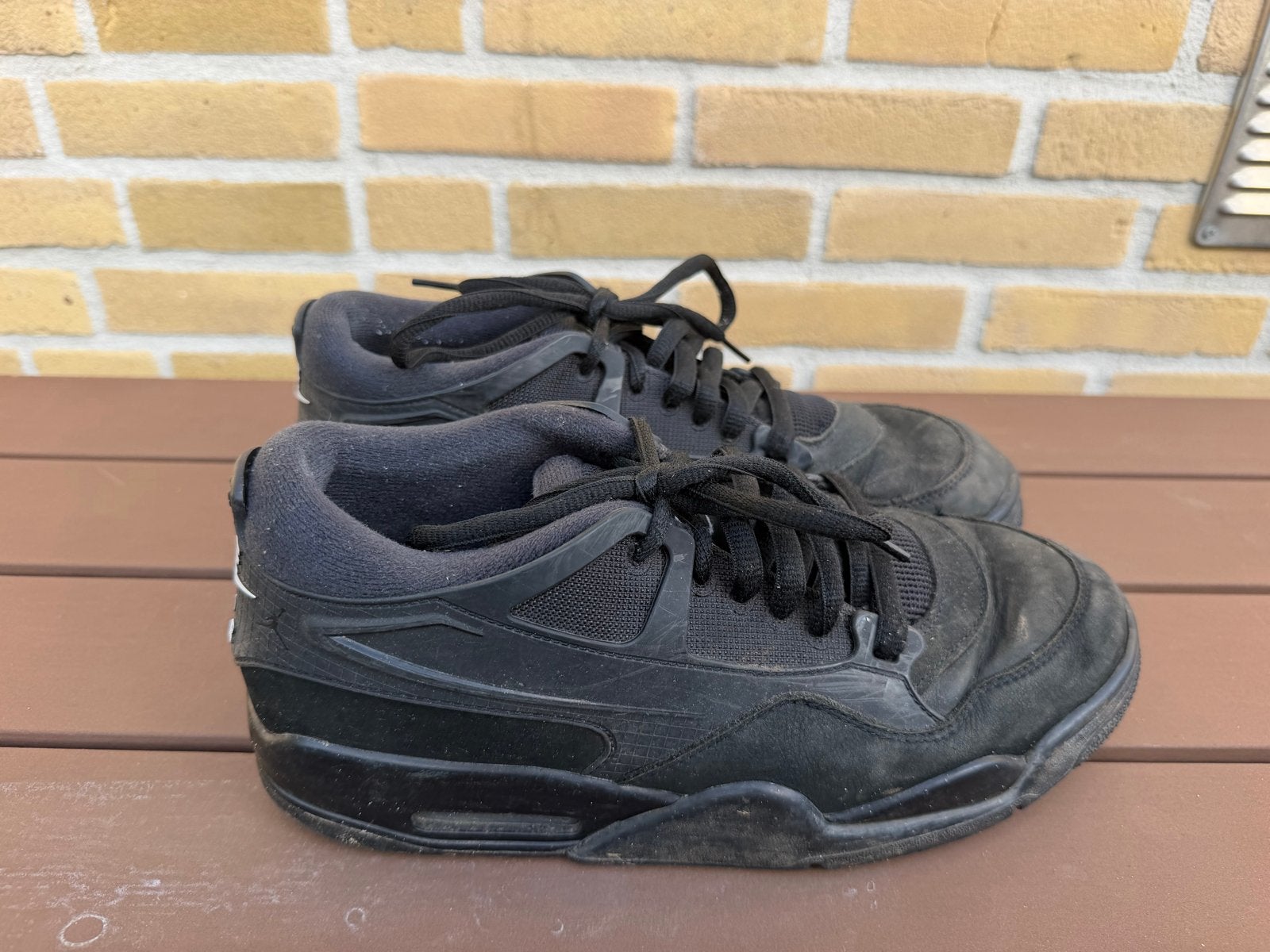 Nike Air Jordan 4 RM - Maat 44, Kleding | Heren, Zwart, Ophalen of Verzenden, Sneakers of Gympen, Gedragen