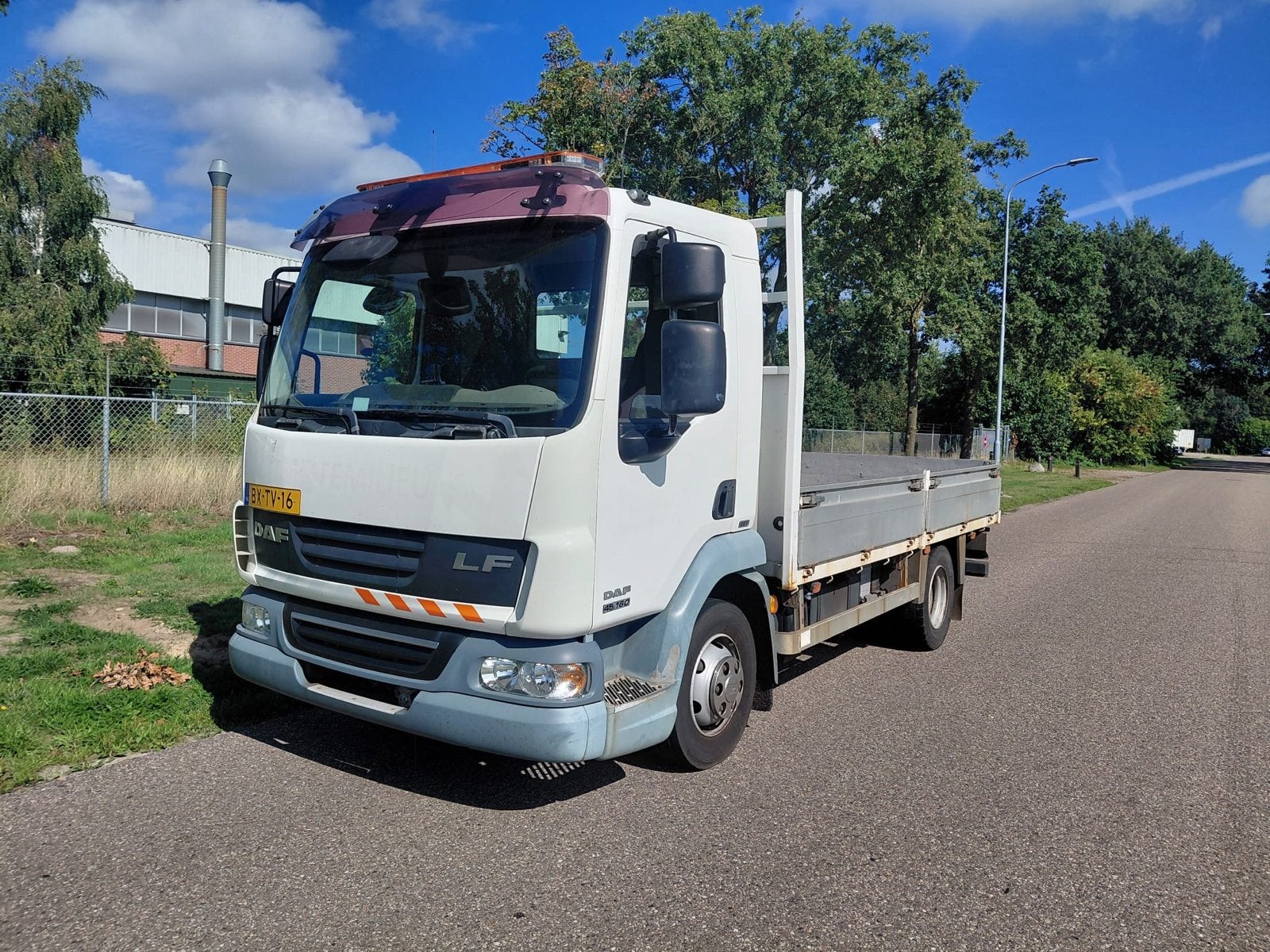 Daf lf 45 bj 2010 …145 dkm, Auto's, Automaat, Wit, Bedrijf, Diesel