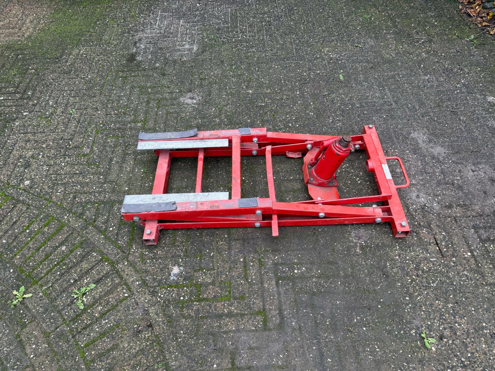Motor hefbrug - Gebruikt met klein lekje, Motoren, Ophalen, Gebruikt