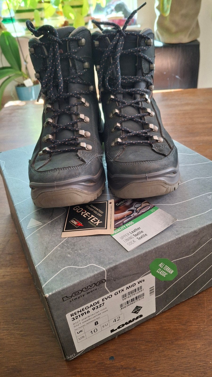 Lowa Renegade Evo GTX Mid Ws wandelschoenen - Maat 42, Ophalen of Verzenden, Zo goed als nieuw, Schoenen