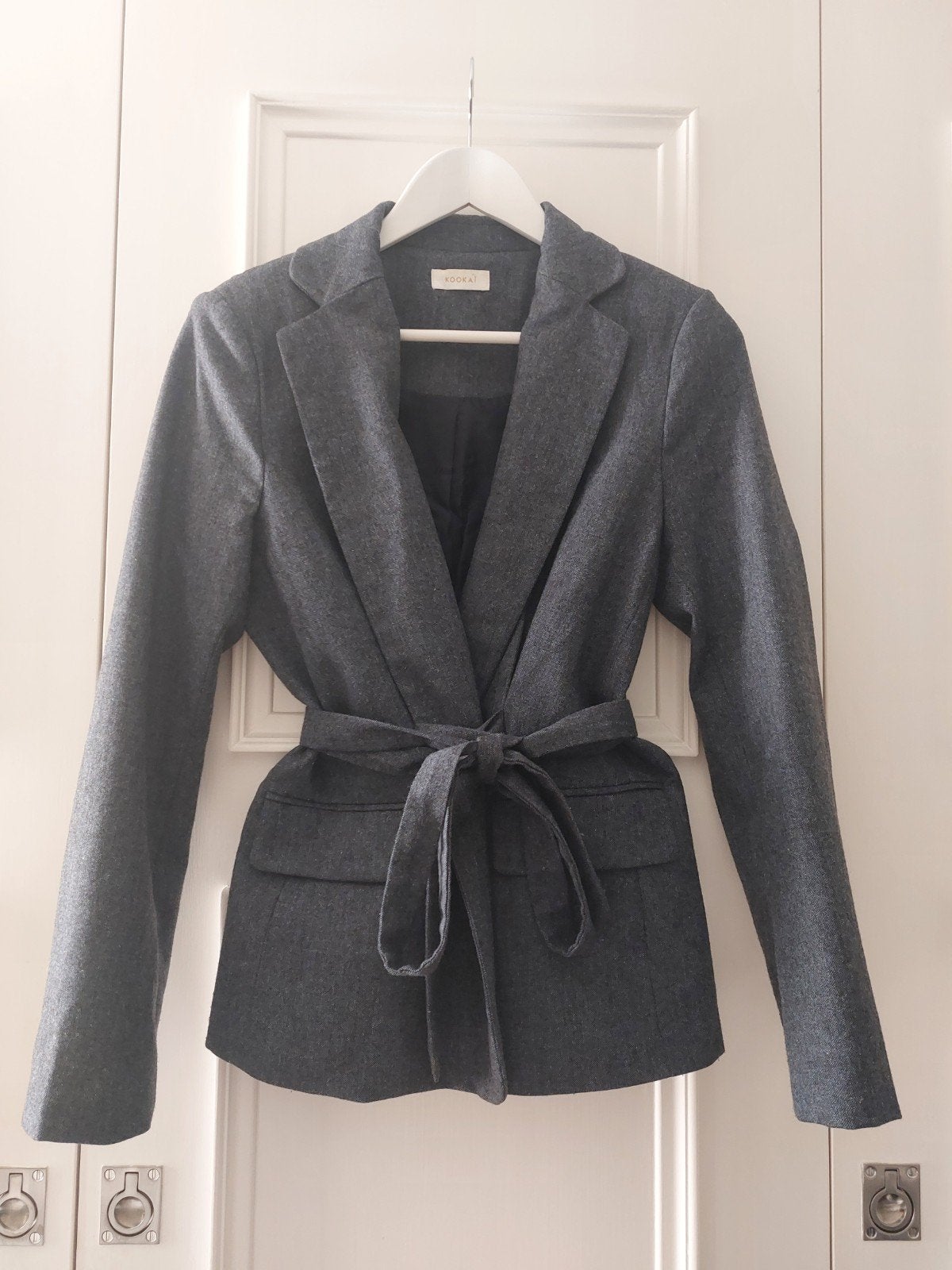 Blazer wol Kookai 38, Ophalen of Verzenden, Zo goed als nieuw, Maat 38/40 (M), Grijs