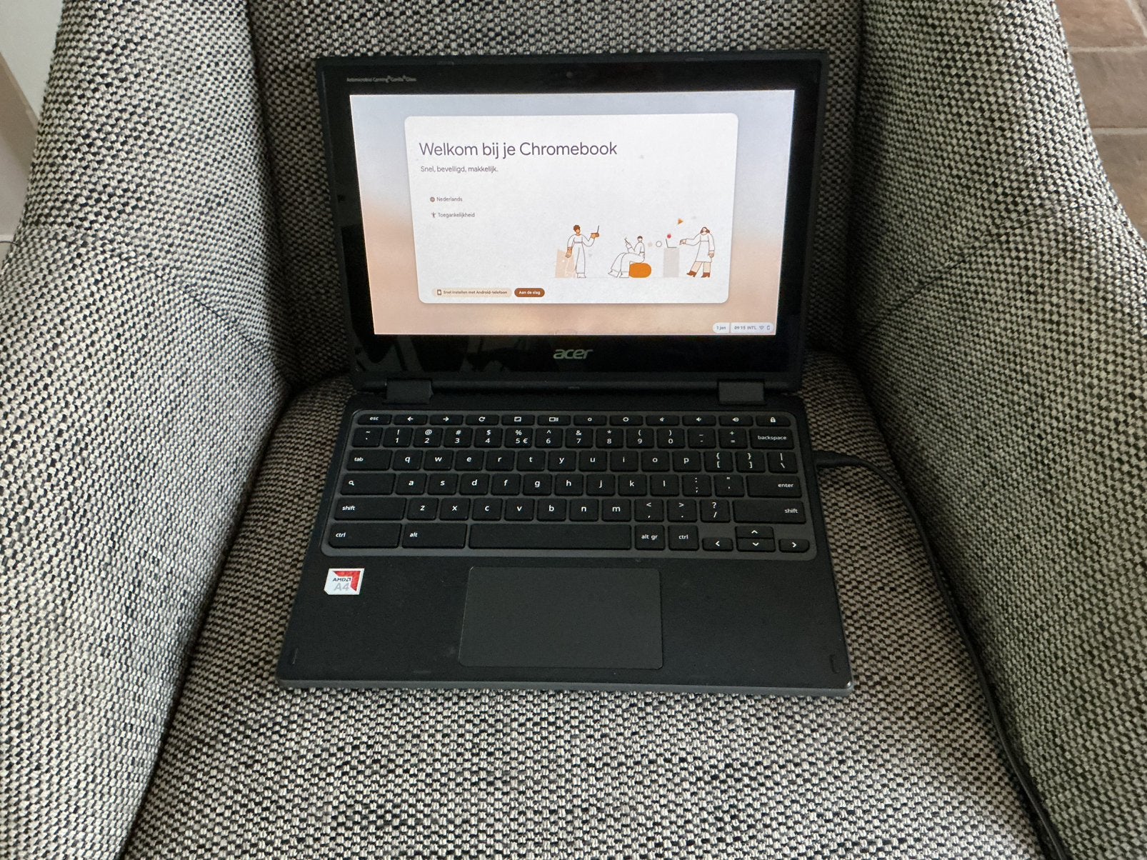 Acer chromebook, Ophalen, 4 GB of minder, Zo goed als nieuw, 32 GB of minder